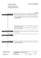 Die Norm UNE-EN 13286-45:2004 28.5.2004 Ansicht