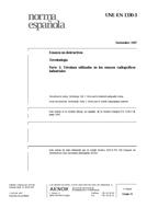 Die Norm UNE-EN 1330-3:1997 14.11.1997 Ansicht
