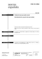 Ansicht UNE-EN 13364:2002 30.4.2002