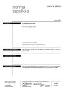 Die Norm UNE-EN 1337-5:2006 21.6.2006 Ansicht