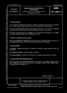 Die Norm UNE 101360:1986 15.11.1986 Ansicht