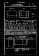 Die Norm UNE 1025:1950 15.3.1950 Ansicht