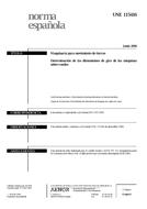 Die Norm UNE 115416:2000 22.6.2000 Ansicht