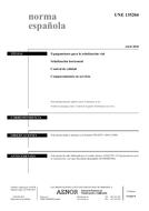 Ansicht UNE 135204:2010 21.4.2010