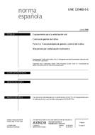 Die Norm UNE 135460-3-1:2006 19.7.2006 Ansicht