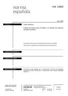 Die Norm UNE 136020:2004 23.4.2004 Ansicht