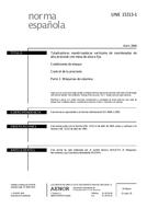 UNE 15313-1:2004