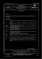 Die Norm UNE 18064:1981 15.9.1981 Ansicht