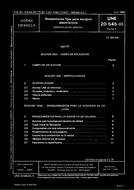 Die Norm UNE 20545-1:1985 15.7.1985 Ansicht