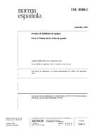 Die Norm UNE 20608-2:1999 15.9.1999 Ansicht
