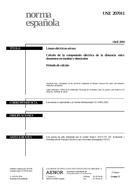 Die Norm UNE 207011:2004 23.4.2004 Ansicht