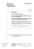 Die Norm UNE 21144-1-2:1997 13.5.1997 Ansicht