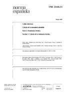 Die Norm UNE 21144-2-1:1997 13.5.1997 Ansicht
