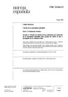 Die Norm UNE 21144-2-2:1997 13.5.1997 Ansicht