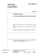 Die Norm UNE 21302-715:1997 29.1.1997 Ansicht