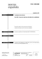 Die Norm UNE 21302-808:2003 26.9.2003 Ansicht
