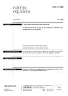 Die Norm UNE 21628:1995 12.7.1995 Ansicht