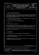 Die Norm UNE 22260:1985 15.12.1985 Ansicht