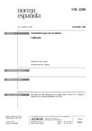 Die Norm UNE 22306:1996 22.11.1996 Ansicht