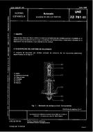 Die Norm UNE 22781:1985 15.7.1985 Ansicht