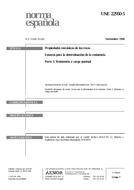 Die Norm UNE 22950-5:1996 22.11.1996 Ansicht