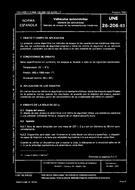 Die Norm UNE 26206:1983 15.2.1983 Ansicht