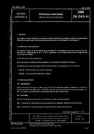 Die Norm UNE 26243:1986 15.4.1986 Ansicht