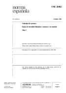 Die Norm UNE 26462:1996 24.10.1996 Ansicht