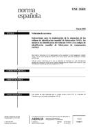 UNE 26501:2003