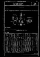 Die Norm UNE 27171:1971 15.8.1971 Ansicht