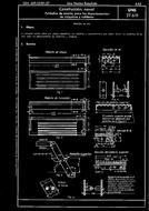 Die Norm UNE 27619:1962 15.6.1962 Ansicht