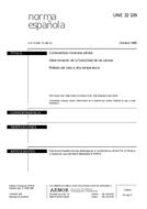 Die Norm UNE 32109:1995 24.10.1995 Ansicht