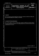 Die Norm UNE 38035:1981 15.3.1981 Ansicht
