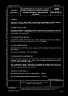 Die Norm UNE 40409:1981 15.5.1981 Ansicht