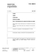 Die Norm UNE 40600-4:1996 19.4.1996 Ansicht