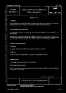 Die Norm UNE 51211:1985 15.4.1985 Ansicht