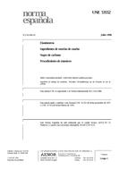 Die Norm UNE 53552:1996 11.7.1996 Ansicht