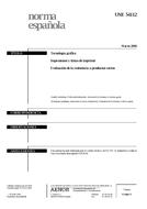 Die Norm UNE 54112:2000 20.3.2000 Ansicht