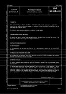 Die Norm UNE 57024:1986 15.7.1986 Ansicht