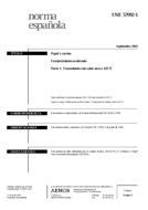 Die Norm UNE 57092-1:2002 30.9.2002 Ansicht