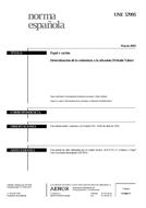 Die Norm UNE 57095:2003 21.3.2003 Ansicht