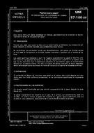 Die Norm UNE 57100:1986 15.7.1986 Ansicht