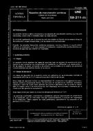Die Norm UNE 58211:1985 15.12.1985 Ansicht