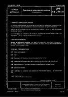 Die Norm UNE 58216:1986 15.11.1986 Ansicht