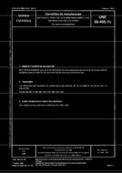 Die Norm UNE 58405:1995 17.2.1995 Ansicht