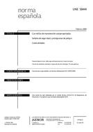 Die Norm UNE 58444:2004 27.2.2004 Ansicht