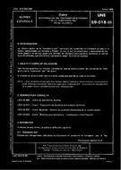 Die Norm UNE 59018:1986 15.1.1986 Ansicht