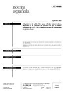 Die Norm UNE 60408:2003 26.9.2003 Ansicht