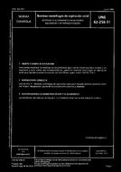 Die Norm UNE 62256:1991 10.6.1991 Ansicht
