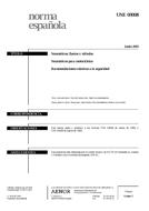 Die Norm UNE 69008:2003 20.6.2003 Ansicht
